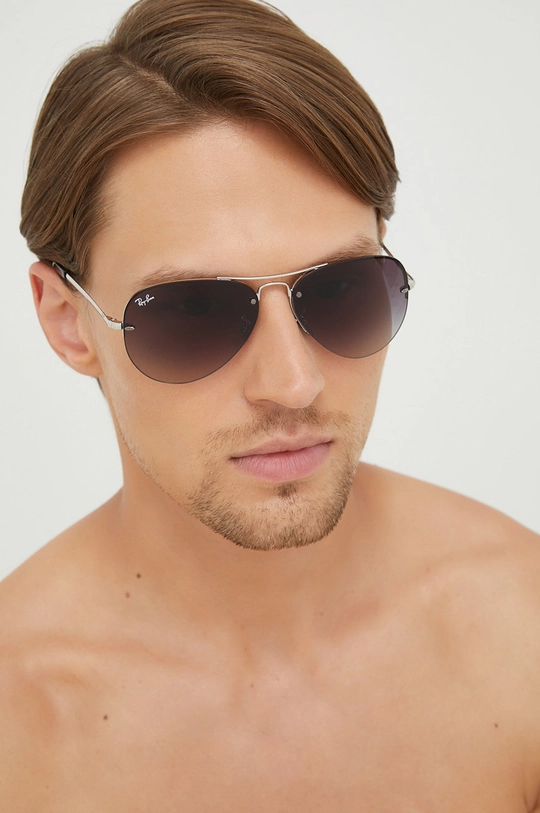 silver Ray-Ban eyewear Men’s