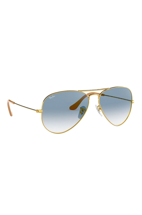 golden Ray-Ban eyewear