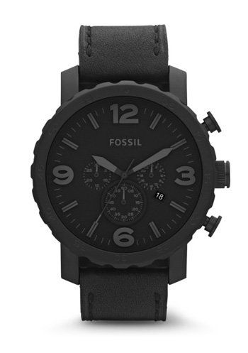 czarny Fossil - Zegarek JR1354 Męski