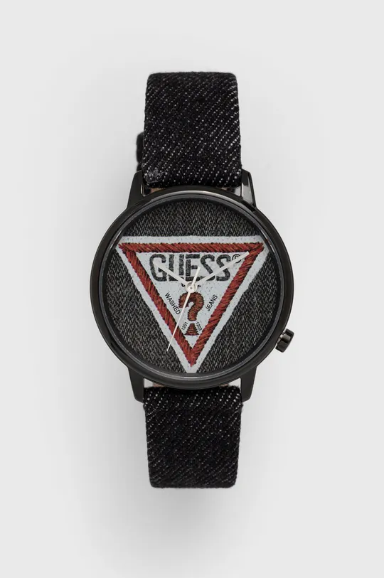 čierna Guess Jeans - Hodinky V1014M2 Unisex