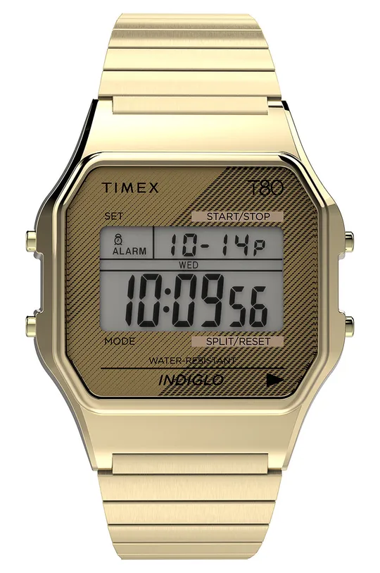 zlatá Timex - Hodinky TW2R79000 Unisex
