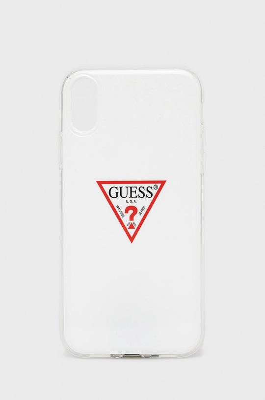 biały Guess Etui na telefon iPhone Xr Unisex