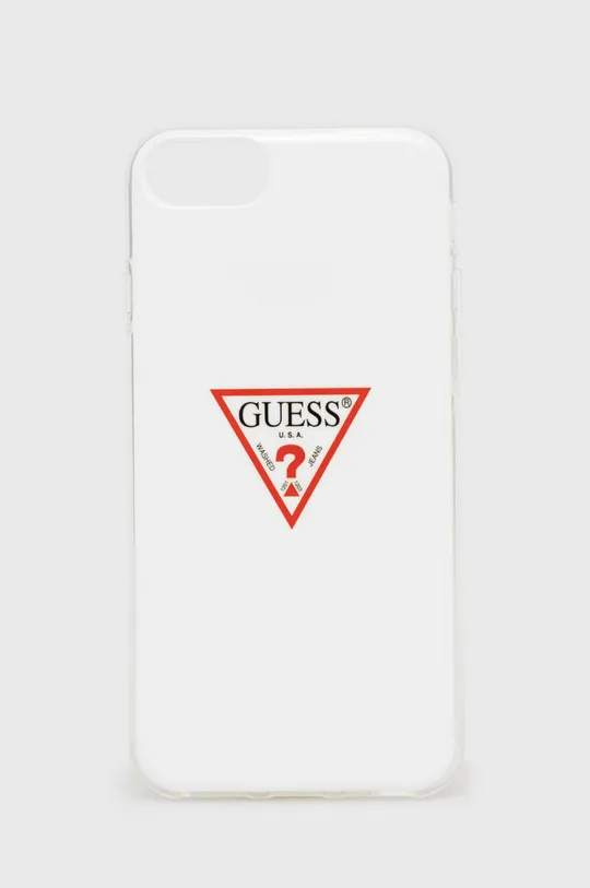 biały Guess Etui na telefon iPhone 7/8/SE 2020 Unisex