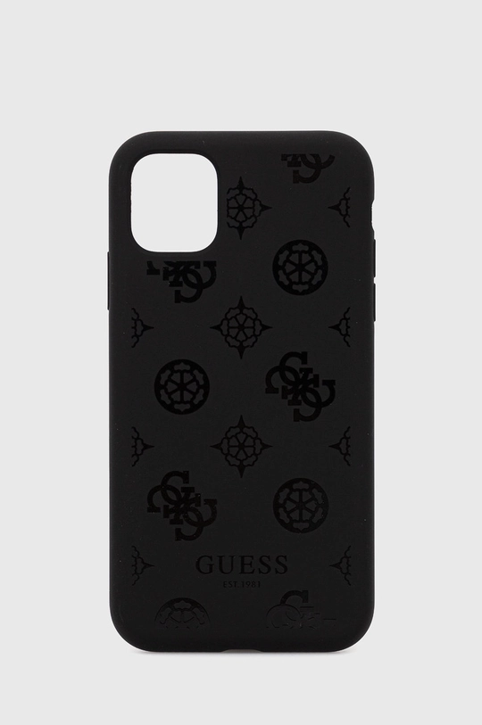 czarny Guess Etui na telefon iPhone 11 Unisex