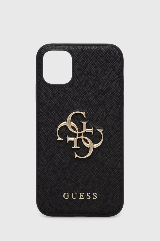 czarny Guess Etui na telefon iPhone 11 Unisex