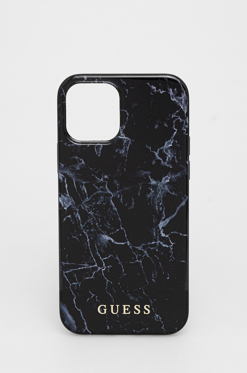 Чехол Guess на телефон iPhone 12/12 Pro цвет чёрный | ANSWEAR.ua