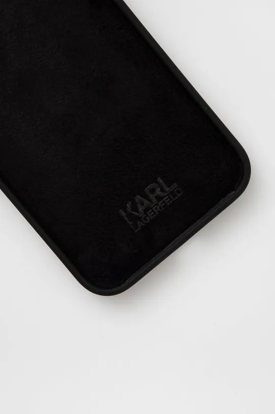 Puzdro na mobil Karl Lagerfeld iPhone 12/12 Pro čierna