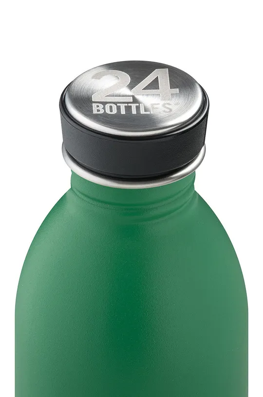 24bottles - Fľaša na vodu Stone Emerald 500 ml zelená