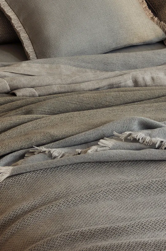 siva My Alpaca - Prekrivač od vune alpake, merino vune i kašmira 130 x 180 cm