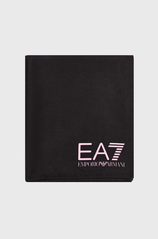 Полотенце EA7 Emporio Armani чёрный