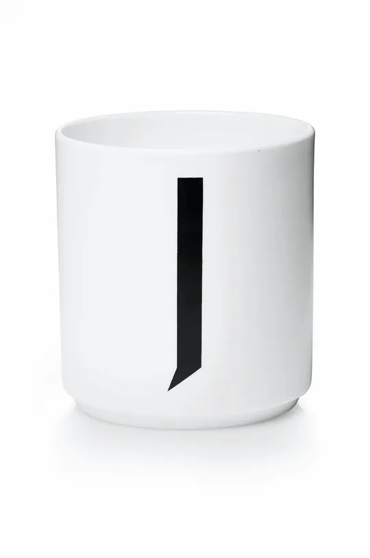 biały Design Letters kubek Unisex