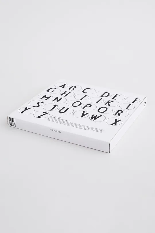 Design Letters - Тарілка білий