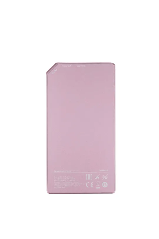 рожевий Allocacoc - Power Bank Slim Aluminum