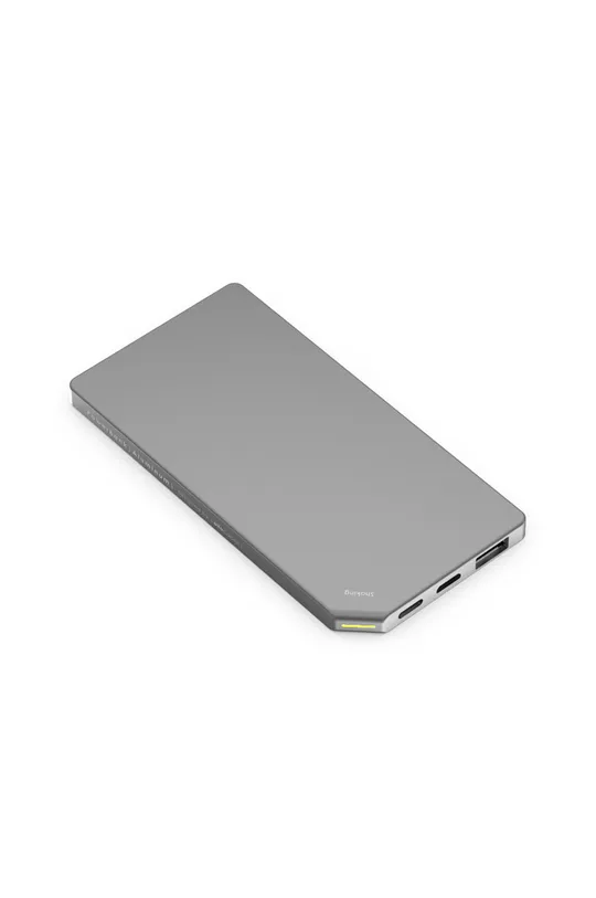 Allocacoc - Powerbank Slim Aluminum sivá