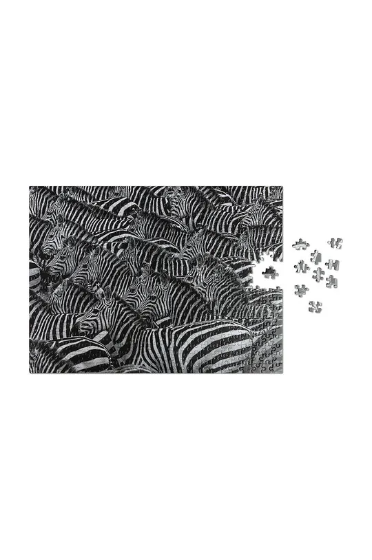 Printworks - Παζλ Wildlife Zebra 500 elementów μαύρο