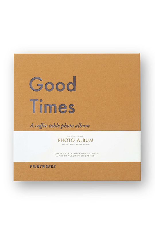 pomarańczowy Printworks fotoalbum Good Times Unisex