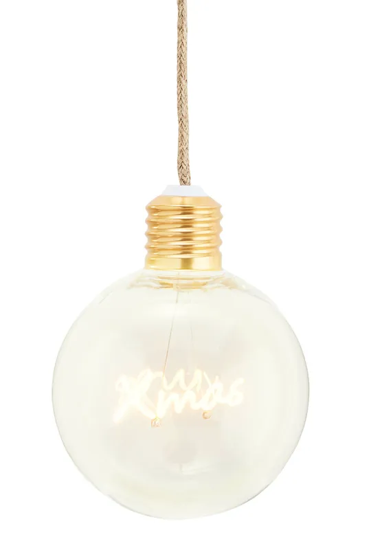 hnedá Madam Stoltz - Dekoračná žiarovka s objímkou ​​na zavesenie Unisex