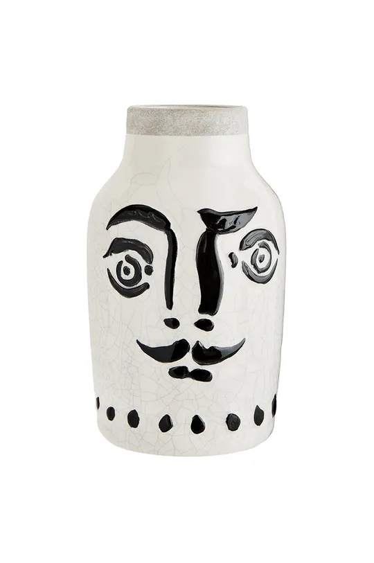 белый Madam Stoltz - Декоративная ваза Unisex