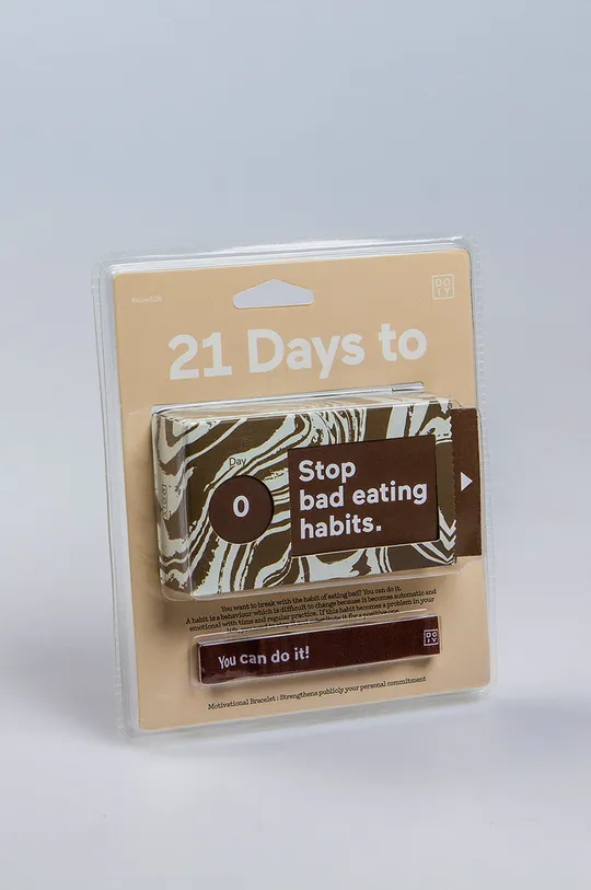 барвистий DOIY - Мотиваційні фішки 21 Days To Stop Bad Eating Habits Unisex