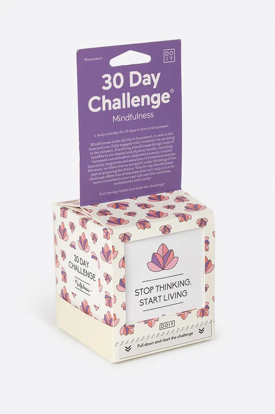 πολύχρωμο DOIY - Σετ αυτοκόλλητων σημειώσεων 30 Day Challenge Mindfulness Unisex