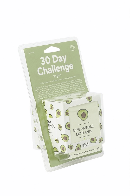 DOIY - Набор карточок 30 Day Vegan Challenge