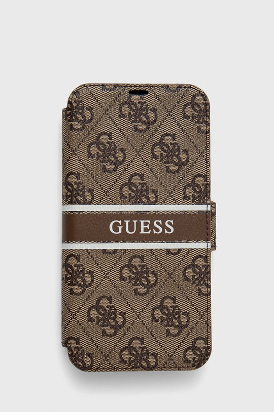 brązowy Guess Etui na telefon iPhone 13 Pro Unisex