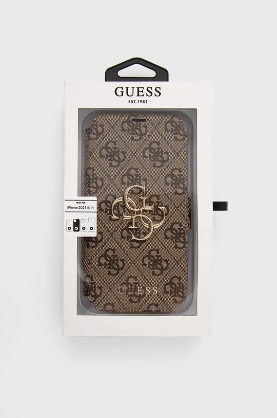 коричневий Чохол на телефон Guess