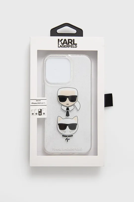 Puzdro na mobil Karl Lagerfeld iPhone 13 Pro <p> 
Syntetická látka</p>