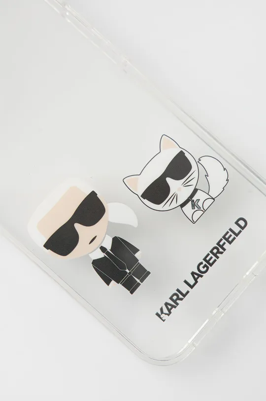 Karl Lagerfeld Etui na telefon iPhone 13 KLHCP13MCKTR transparentny