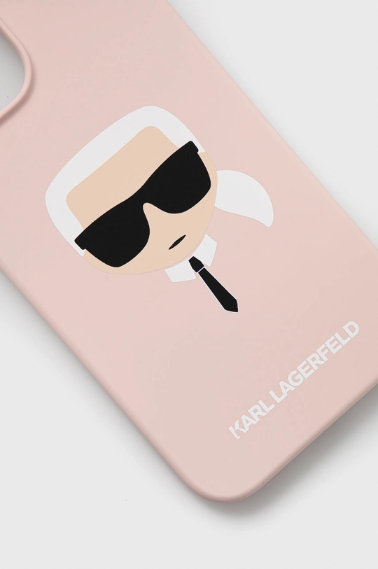 Karl Lagerfeld Etui na telefon iPhone 13 Pro Max KLHCP13XSLKHLP różowy