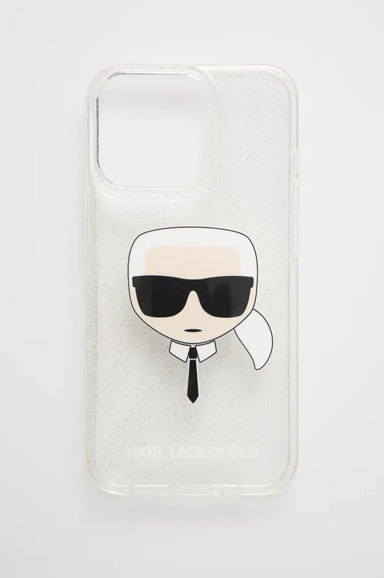 ασημί Θήκη κινητού Karl Lagerfeld iPhone 13 Pro Unisex