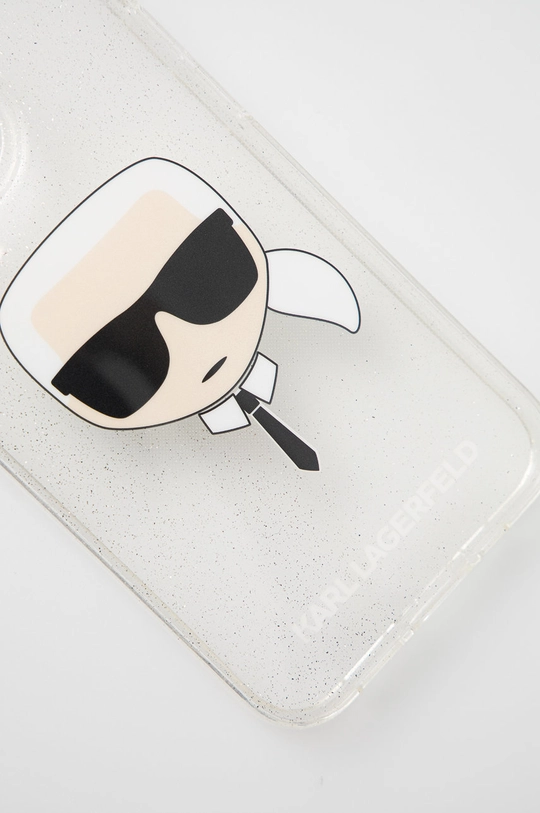 Etui za telefon Karl Lagerfeld iPhone 13 Mini srebrna