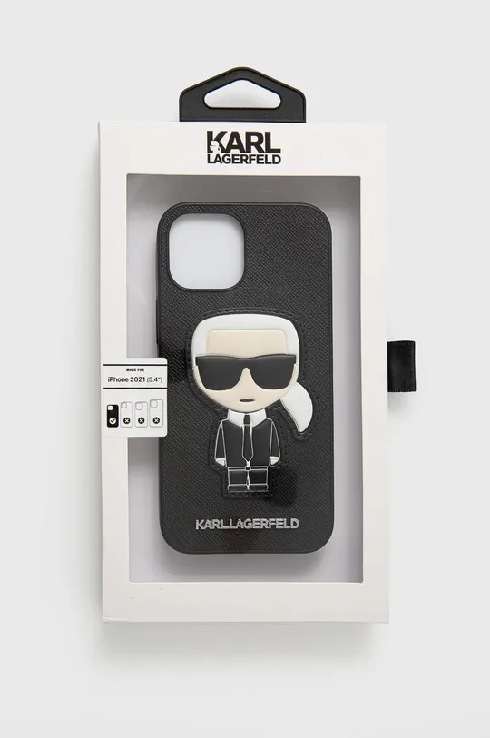 Karl Lagerfeld Etui na telefon iPhone 13 Mini KLHCP13SOKPK Materiał syntetyczny