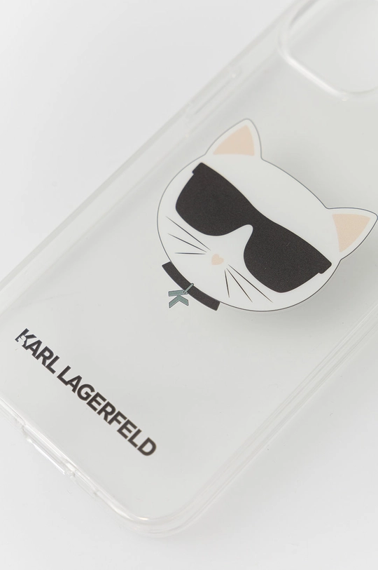 Чохол на телефон Karl Lagerfeld прозорий