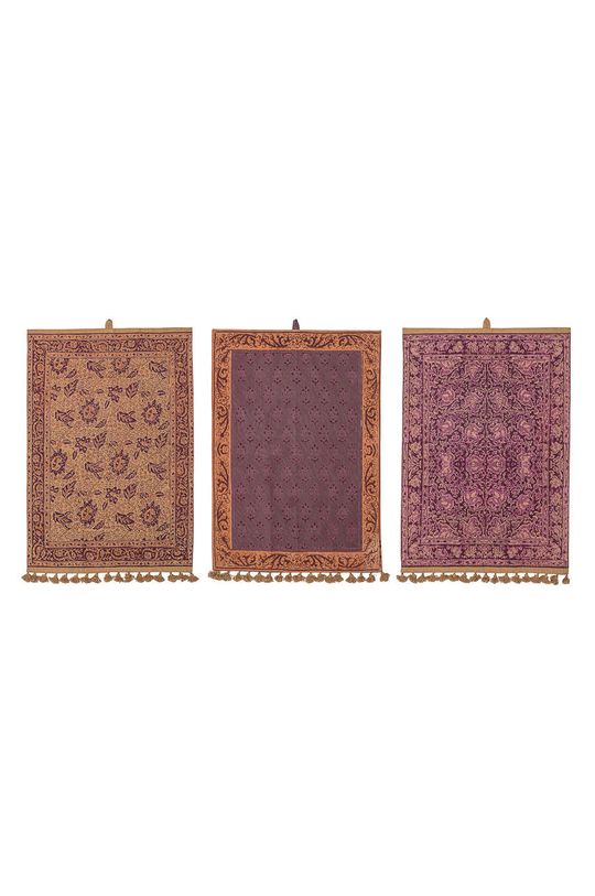 brązowy Bloomingville ręcznik bawełniany (3-pack) Unisex