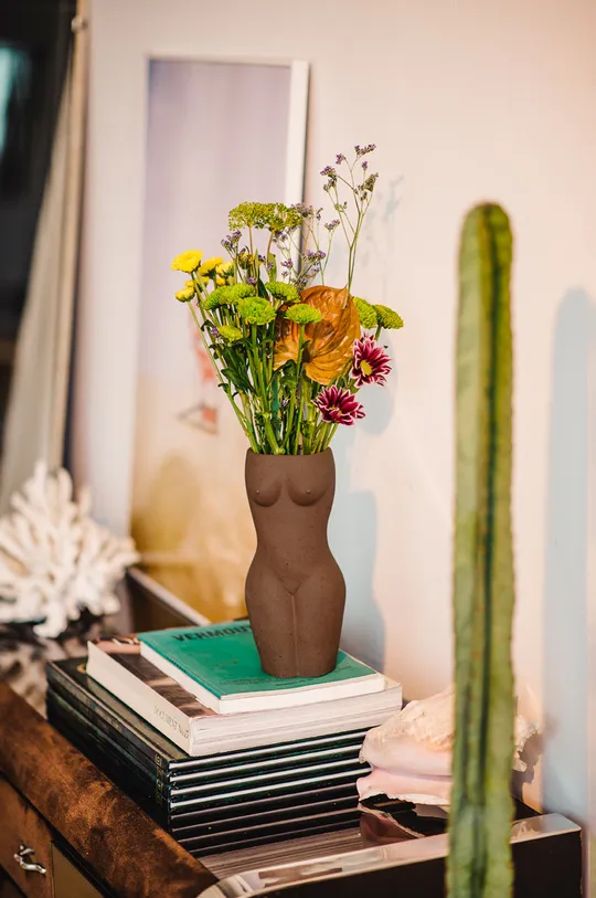 rjava DOIY dekorativna vaza