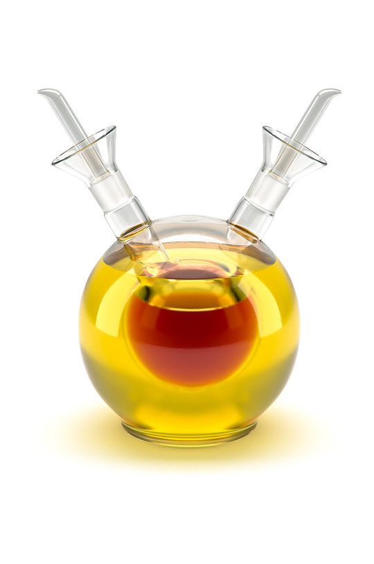 transparent Balvi - sticlă dublă pentru condimente lichide Unisex