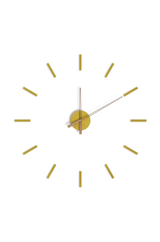 żółty Balvi zegar ścienny Unisex