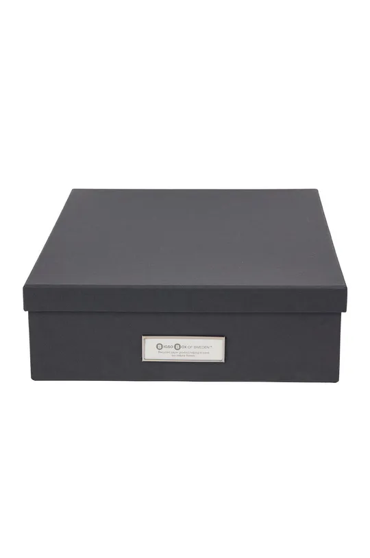 Bigso Box of Sweden - κουτί αποθήκευσης Oskar γκρί