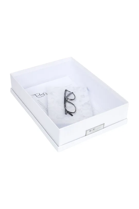 biela Bigso Box of Sweden - Úložná krabica Oskar