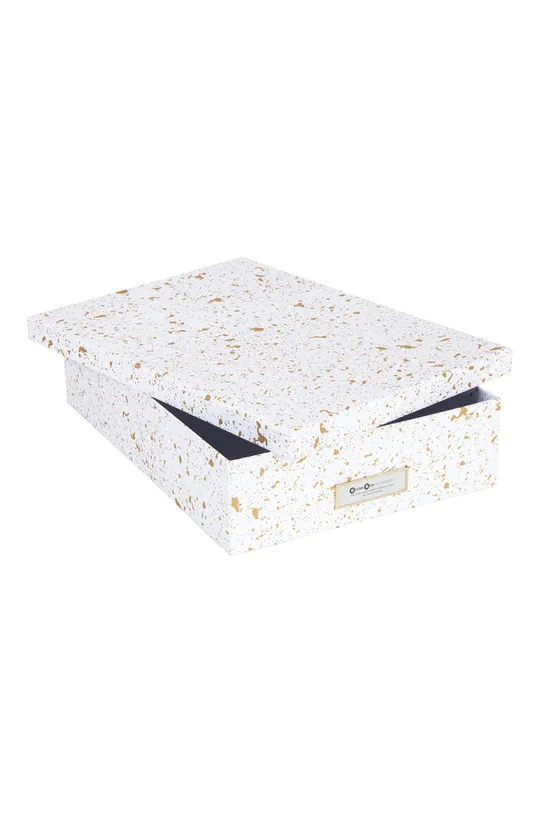 Bigso Box of Sweden - Úložná krabica Oskar žltá
