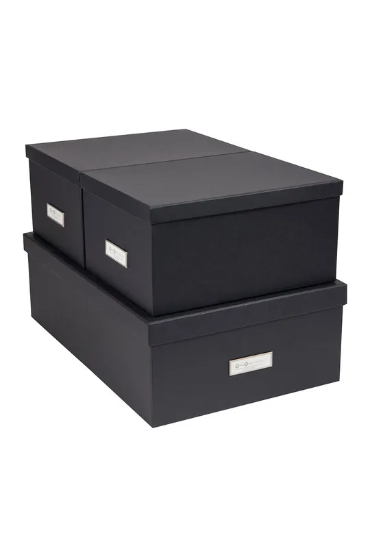 γκρί Bigso Box of Sweden - σετ κουτιών αποθήκευσης Inge (3-pack) Unisex