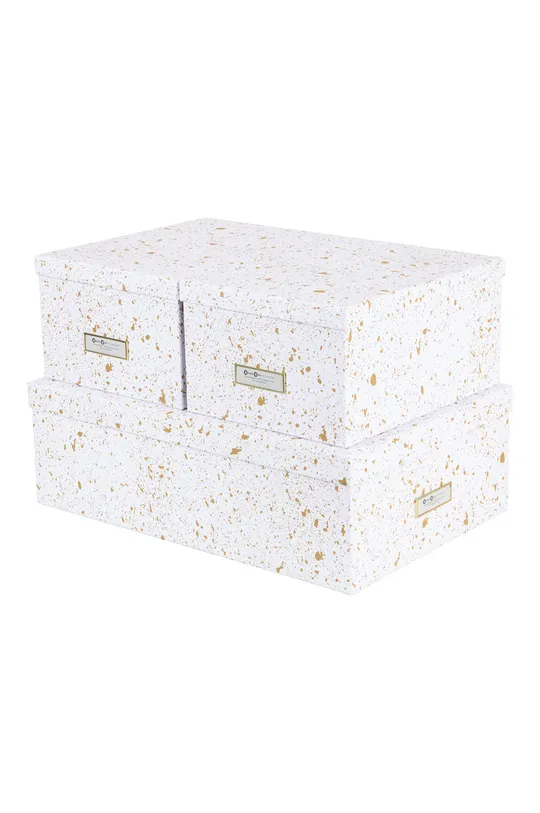 żółty Bigso Box of Sweden zestaw pudełek do przechowywania Inge (3-pack) Unisex