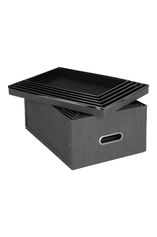 Bigso Box of Sweden Набір коробок для зберігання Joachim (5-set) сірий