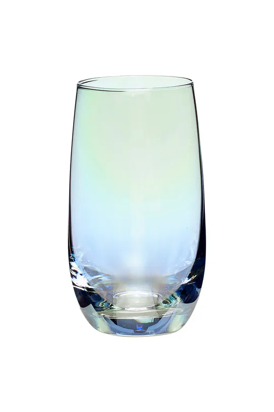 transparentny Hübsch szklanka Unisex