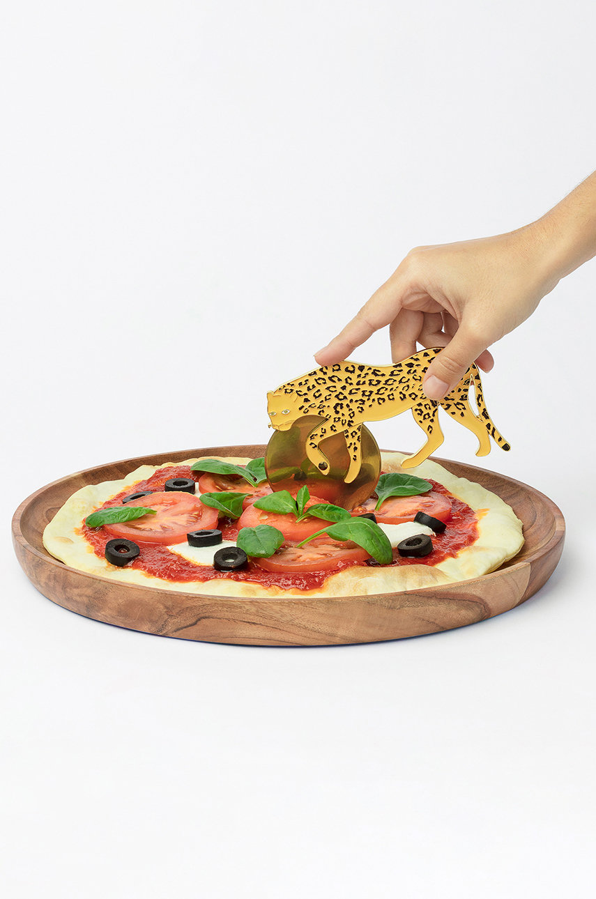 DOIY nóż do pizzy żółty