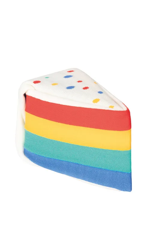 DOIY zokni Rainbow Cake Socks többszínű