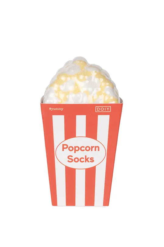 πολύχρωμο DOIY Κάλτσες Popcorn Socks Unisex