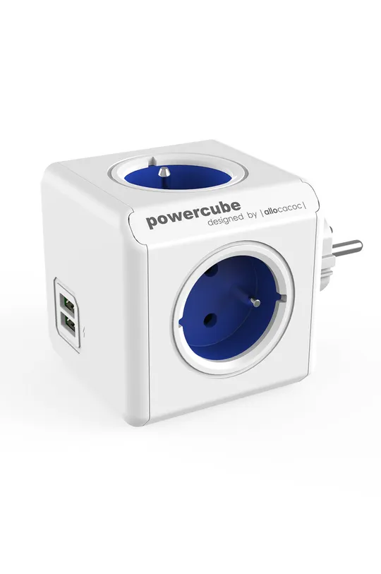 niebieski PowerCube rozgałęźnik modułowy PowerCube Original USB BLUE Unisex