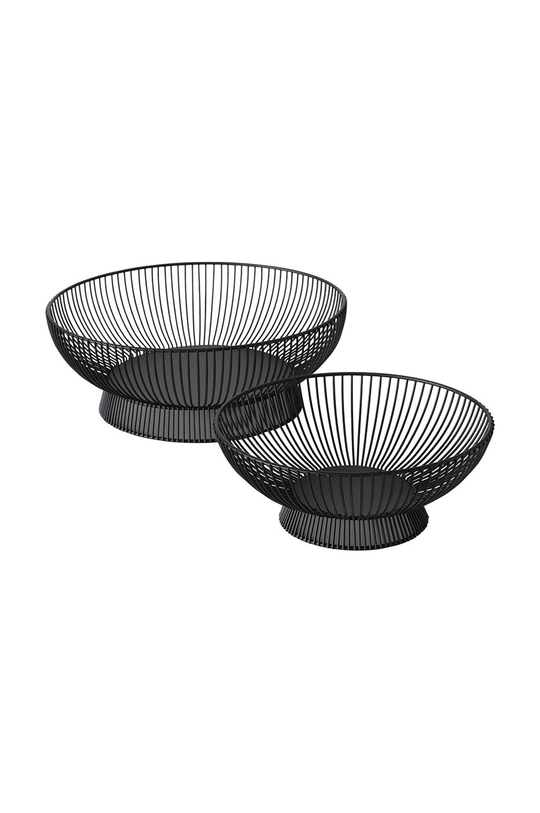 črna Boltze komplet okrasnih posodic Balu (2-pack) Unisex